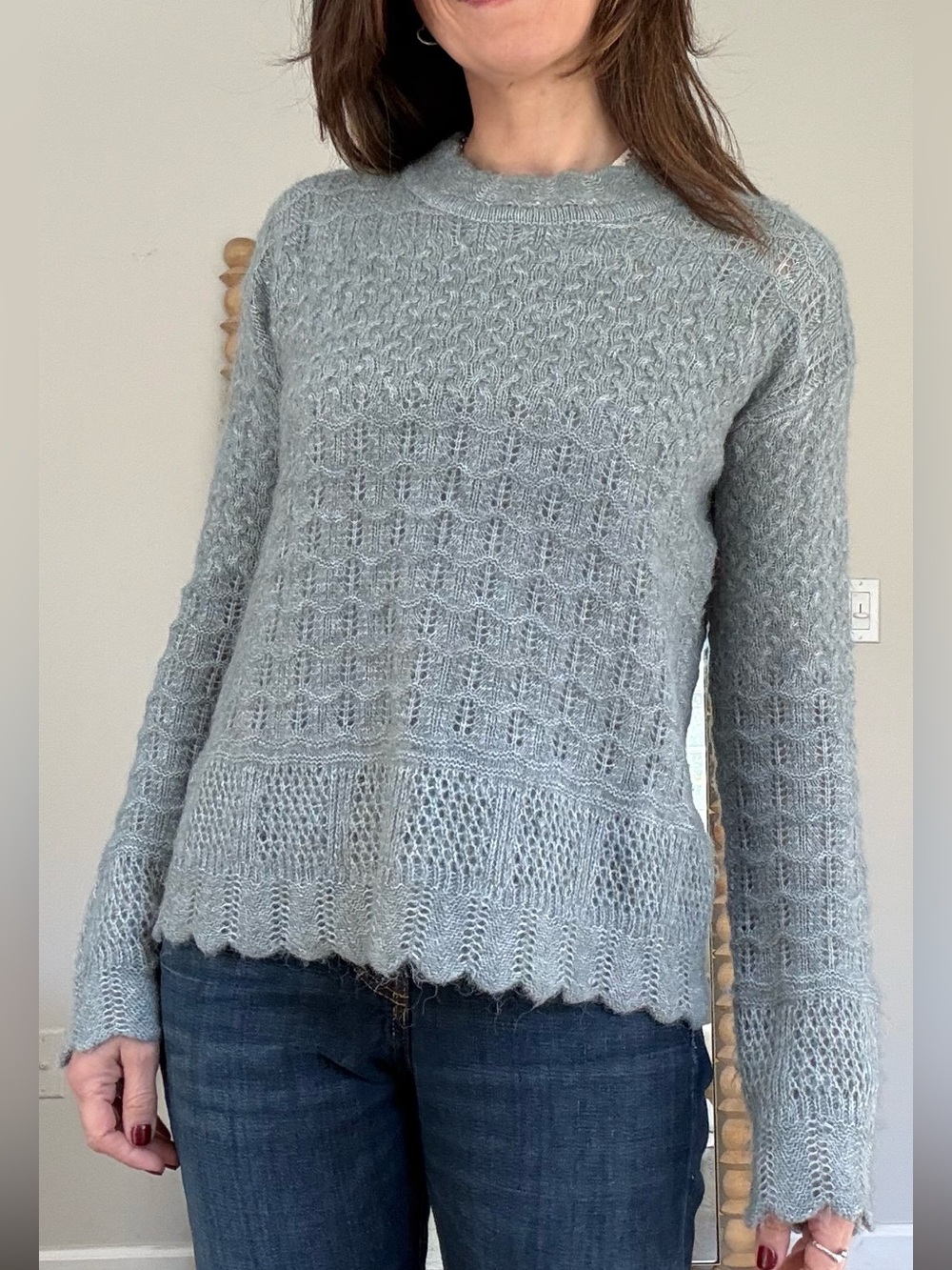 Fat Face Pointelle Sweater